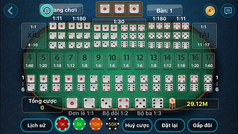 chơi tài xỉu online kiếm tiền 